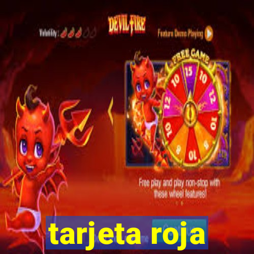 tarjeta roja